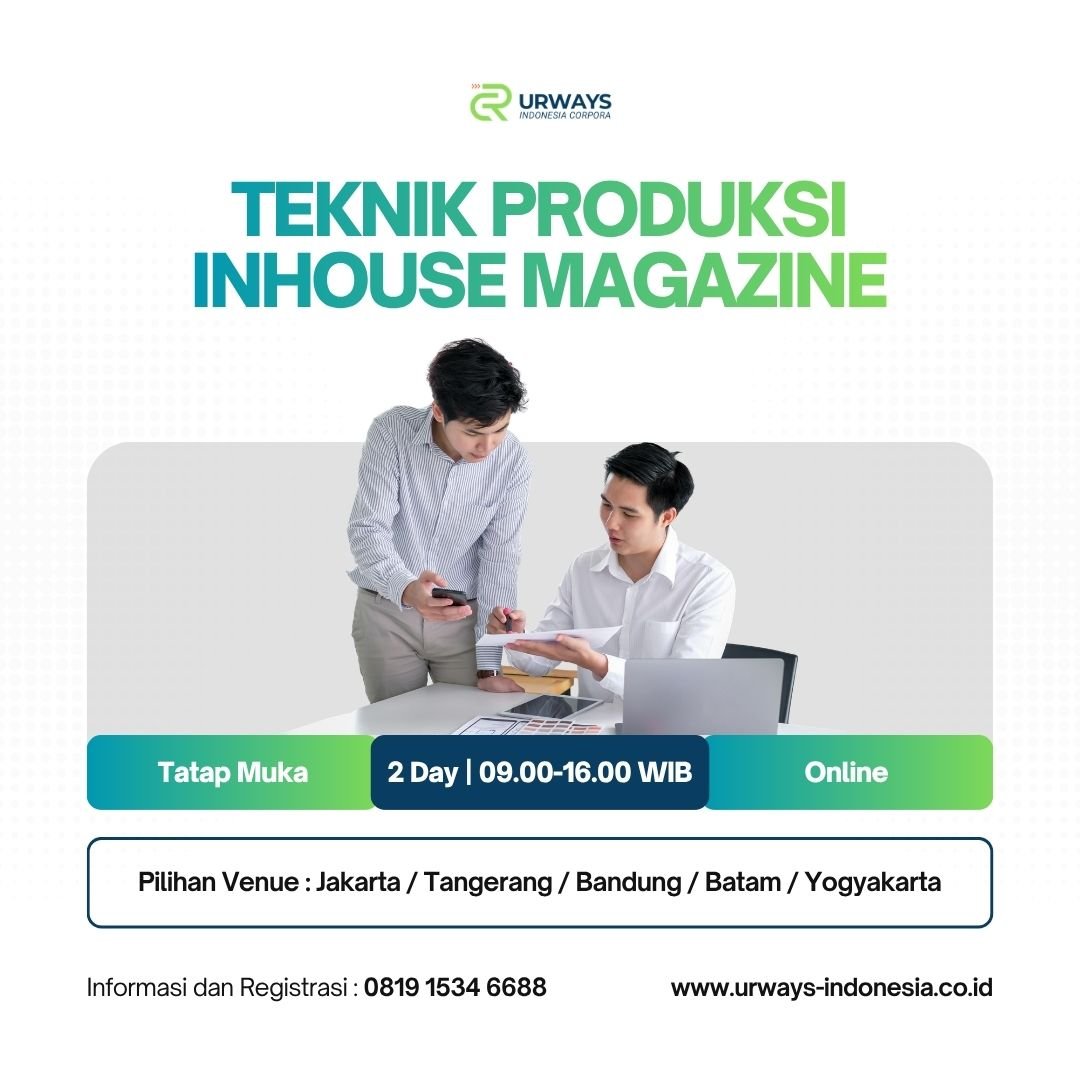 Teknik Produksi Inhouse Magazine