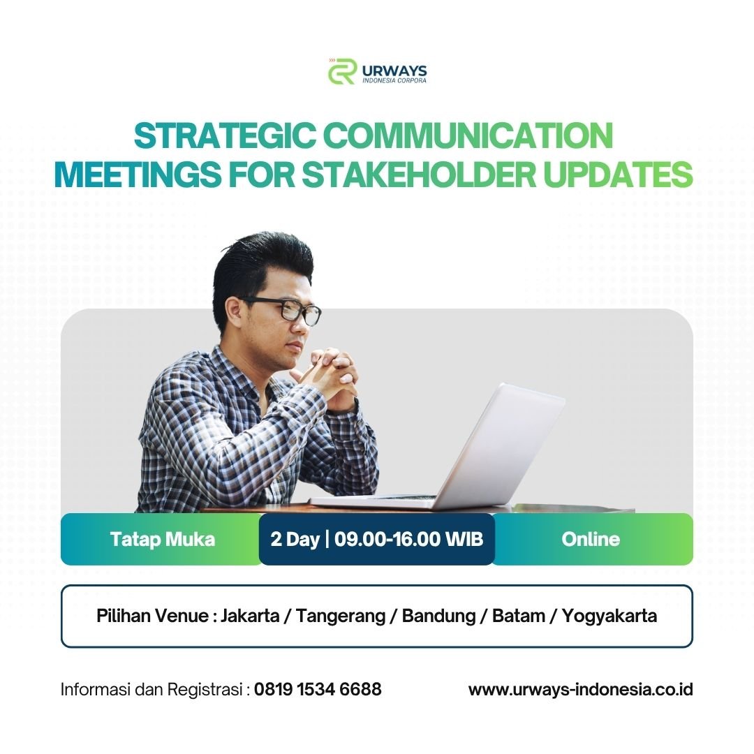 Strategic Communication Meetings for Stakeholder Updates