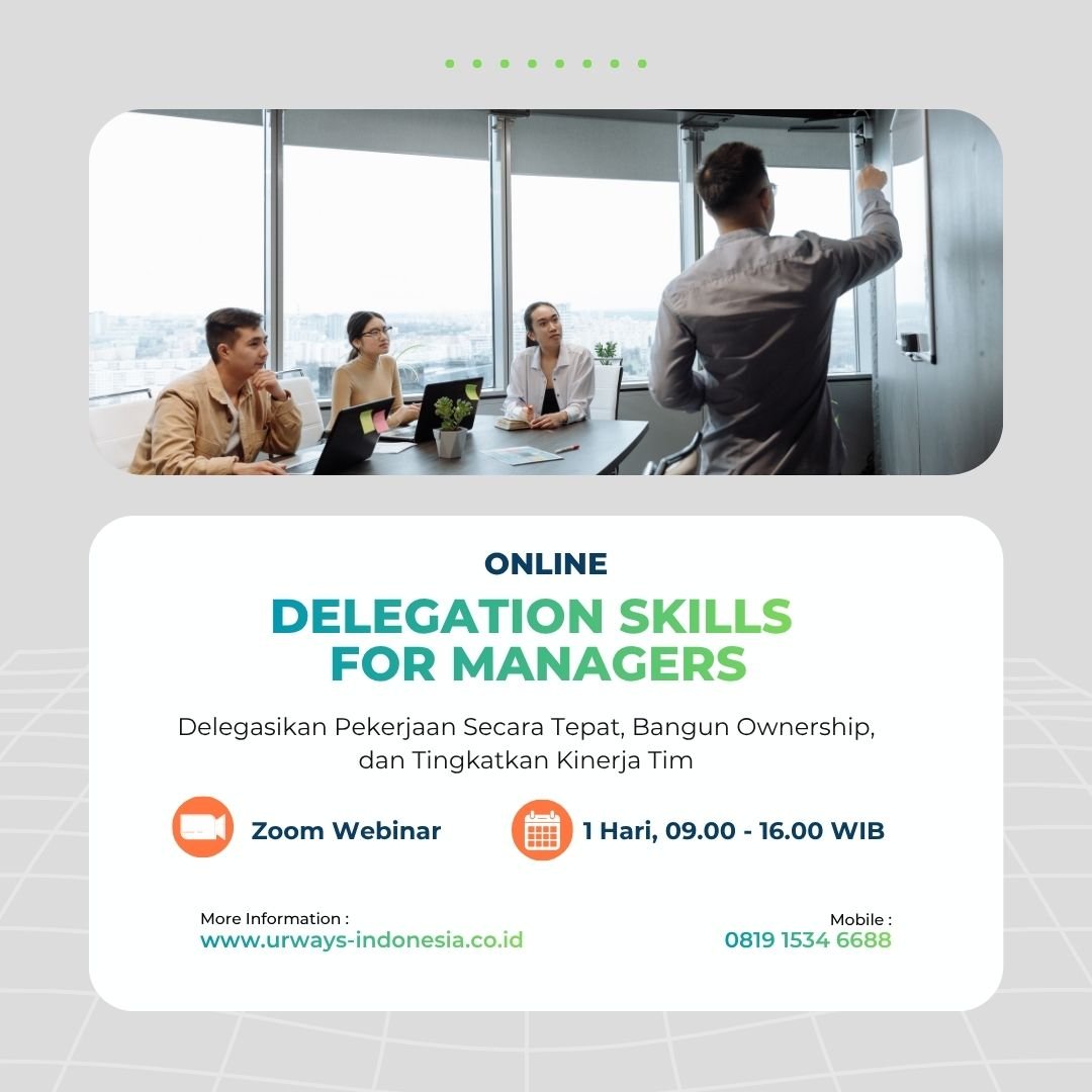 Delegation Skills for Managers