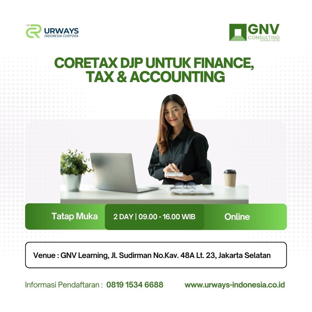 Coretax DJP untuk Finance, Tax & Accounting