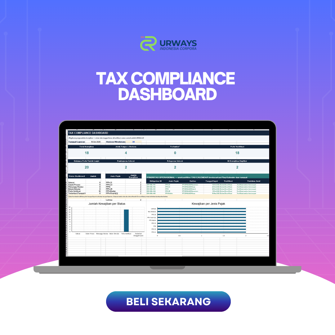 Tax Compliance Calendar Dashboard