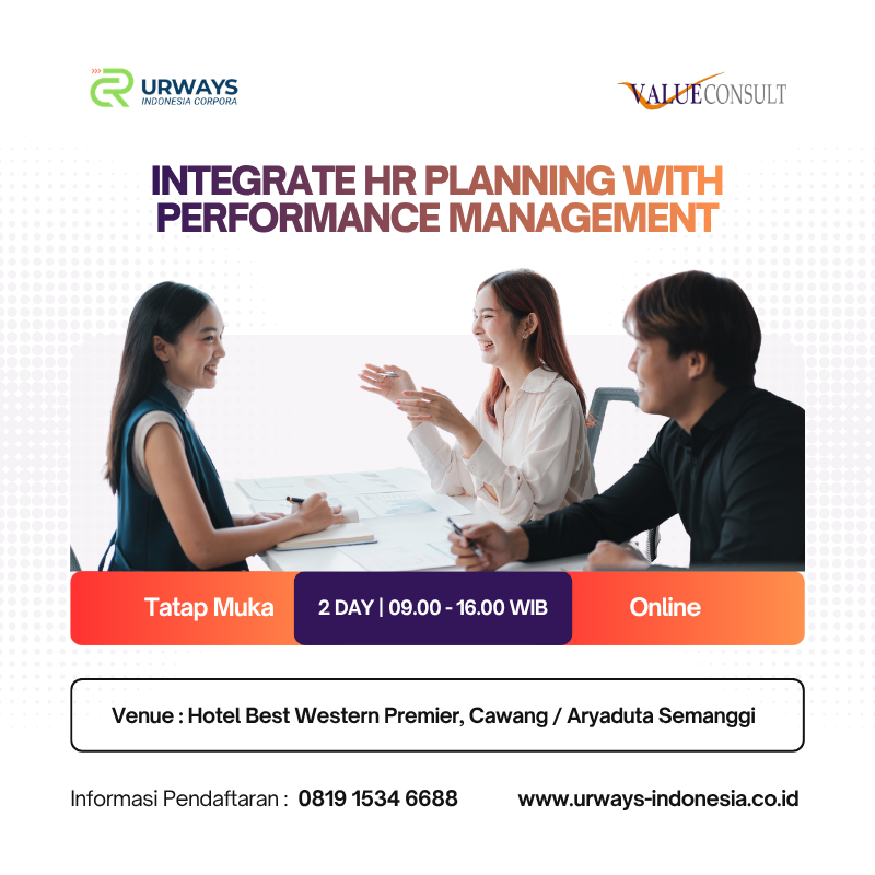 Integrate HR Planning With Performance Management
