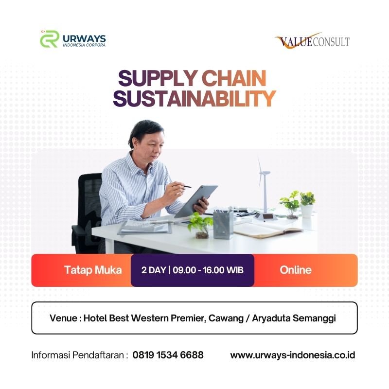 Supply Chain Sustainability Training Berbasis ESG
